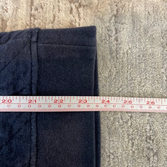 Patagonia Quilted Snap T Pullover Mens Medium Blue Organic Cotton - Picture 9 of 10